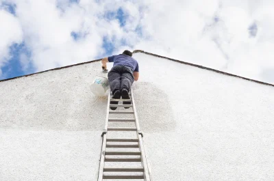 Peinture extérieure à Mazaugues — façades et ravalement